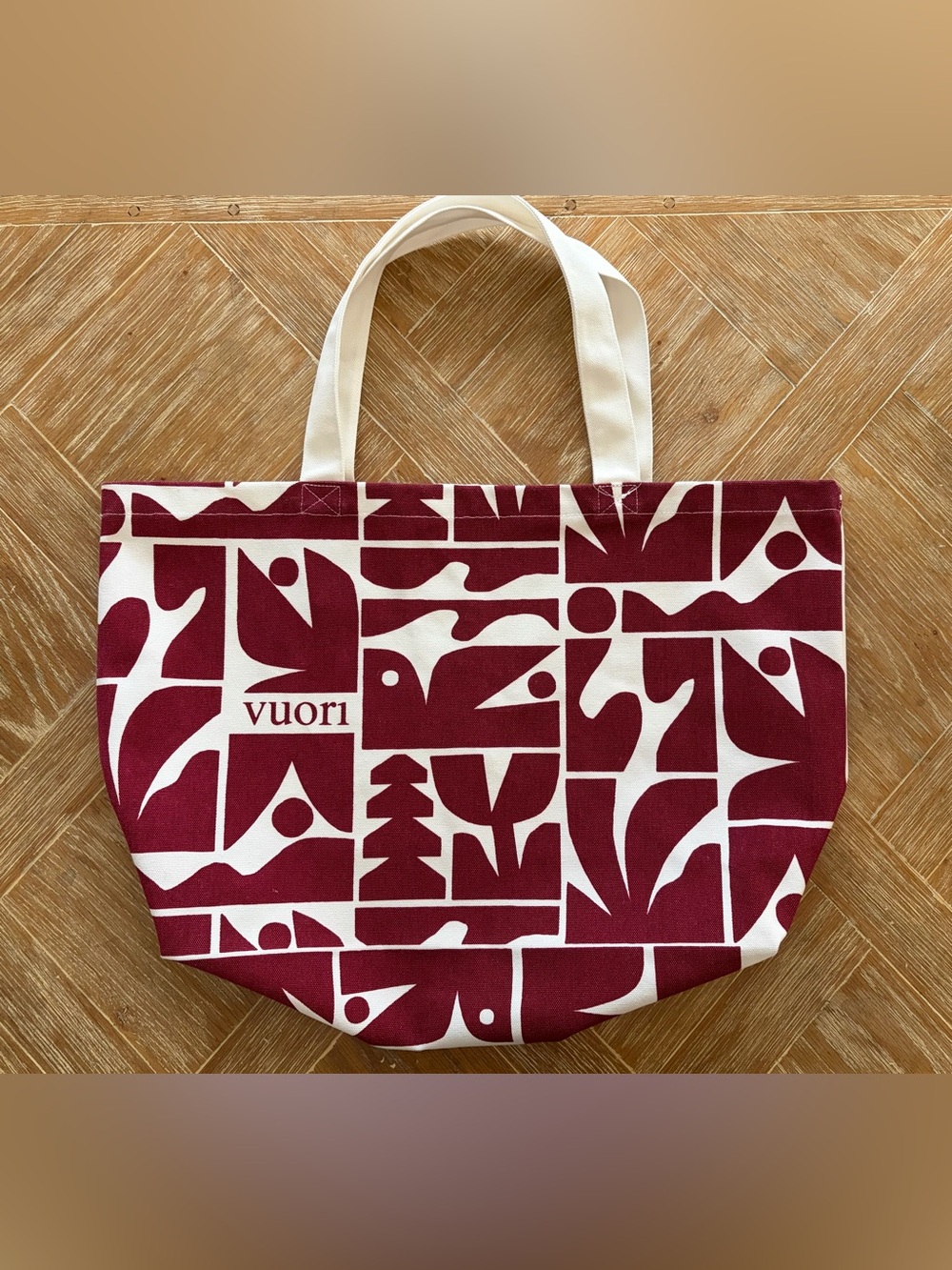 Vuori Holiday 2025 Canvas Tote Bag